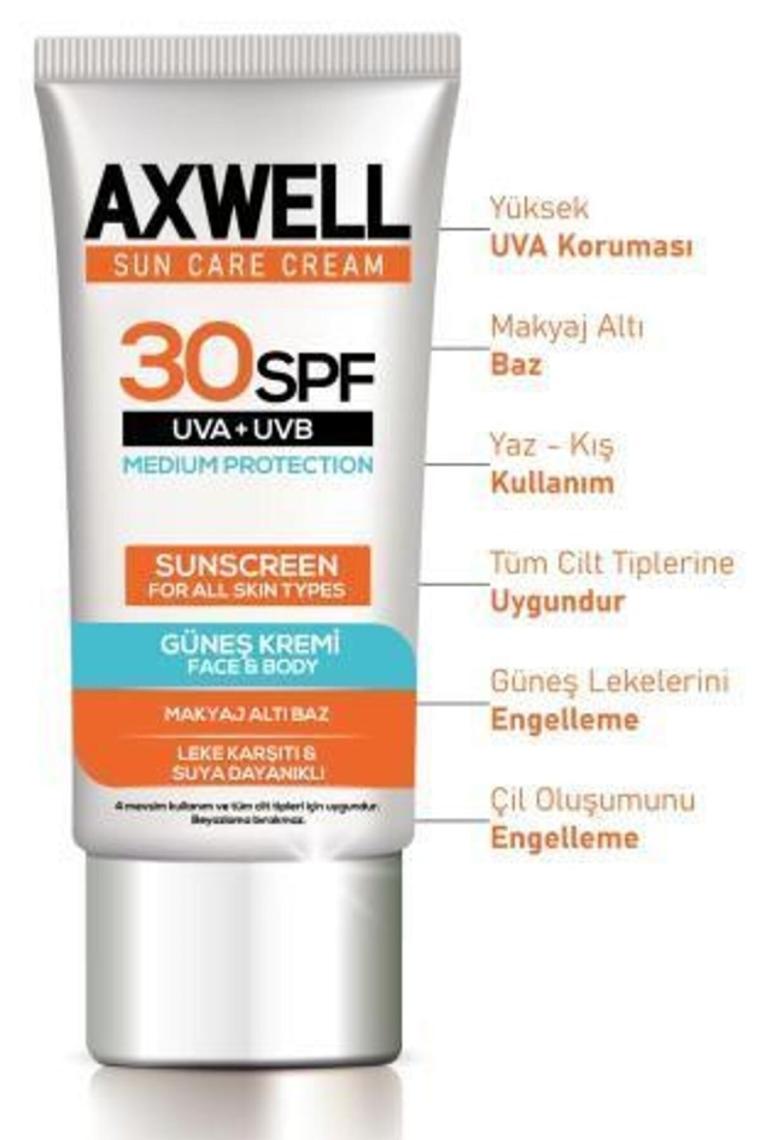 Sun Care Cream Güneş Kremi Yüksek Koruma 30 Spf 50ml