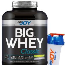 Big Whey Classic Çikolata Aromalı Protein Tozu 72 Servis 2448 gr Sindirim Enzimi Ilaveli