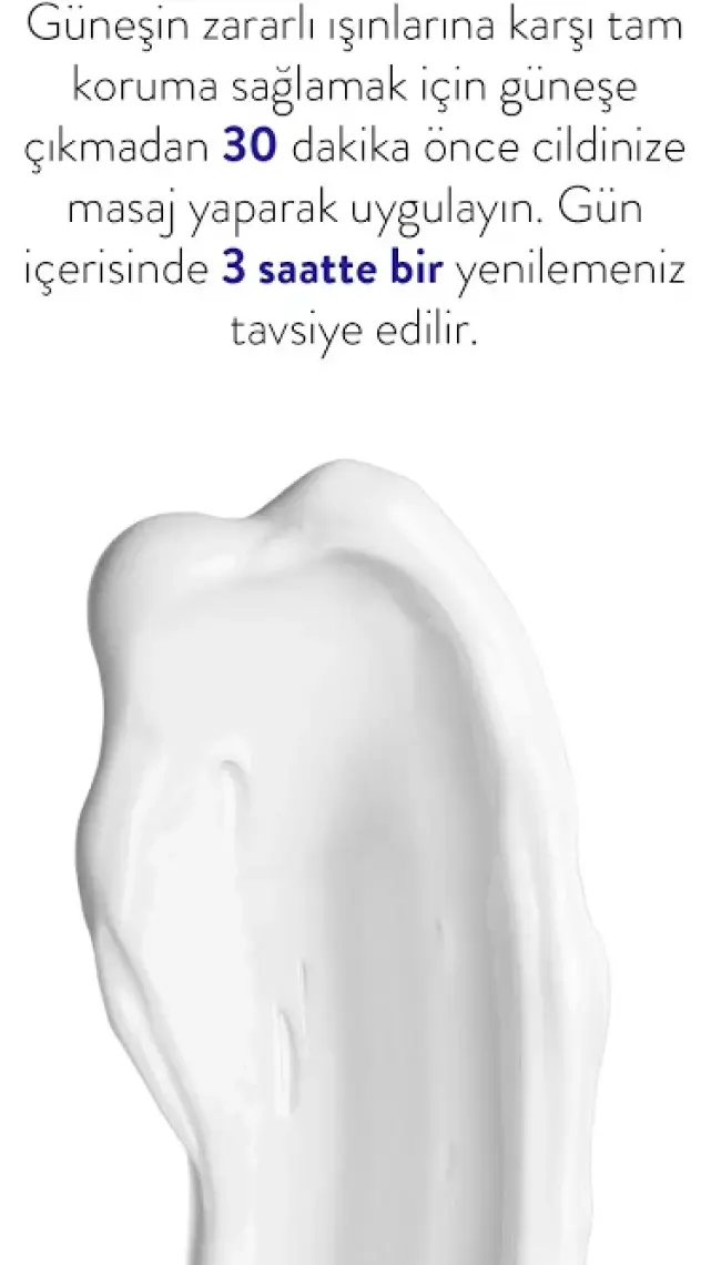 Cliaderm Yüksek Koruma, Nemlendirici, Leke Karşıtı SPF 50 Yüz Güneş Kremi 30 ml (Shea Yağı & Aloe Vera)