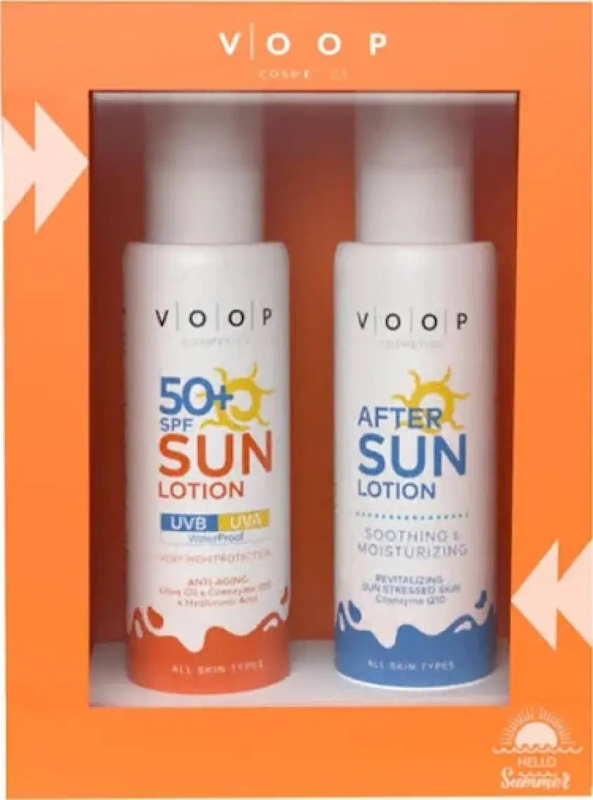 Vücut Güneş Kremi 50 Spf - 150 ml & Güneş Sonrası Krem - 150 ml | Ikili Set