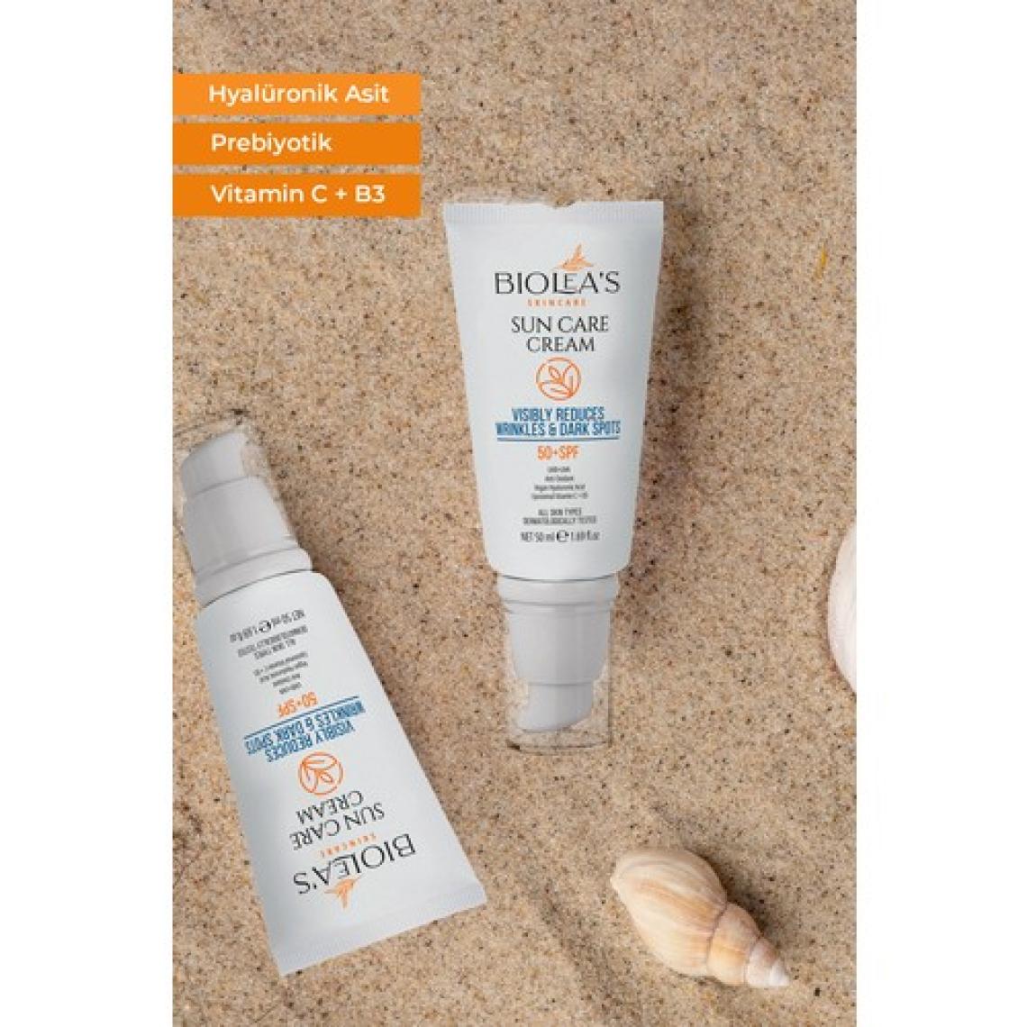 Biolea's Kırışıkları Azaltan, Koyu  Önleyici Güneş Kremi 50 Spf Lipozomal C+ Hyalüronik Asit+B3 50 ml