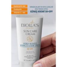 Biolea's Kırışıkları Azaltan, Koyu  Önleyici Güneş Kremi 50 Spf Lipozomal C+ Hyalüronik Asit+B3 50 ml