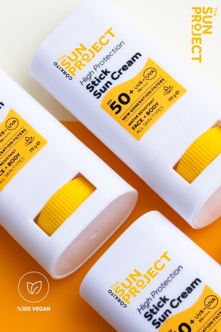 Görkito The Sun Project Yüksek Korumalı Yeni Nesil Filtreli Suya Dayanıklı Stick Güneş Kremi 50+ Spf Pa++++ 20 G