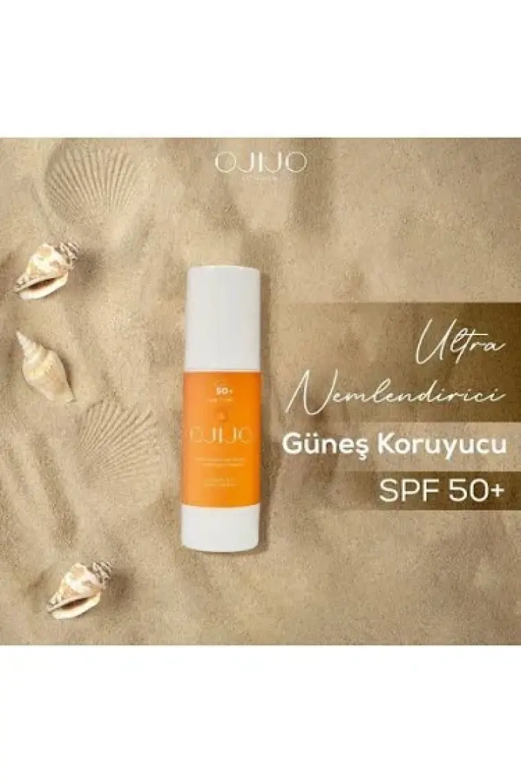 Ojijo London Spf50+ Güneş Koruyucu Krem 100 ml - Yüz ve Vücut İçin