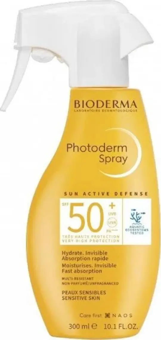 Bioderma Photoderm Sprey SPF50+ Güneş Kremi 300ML - Yüksek Koruyucu Sprey