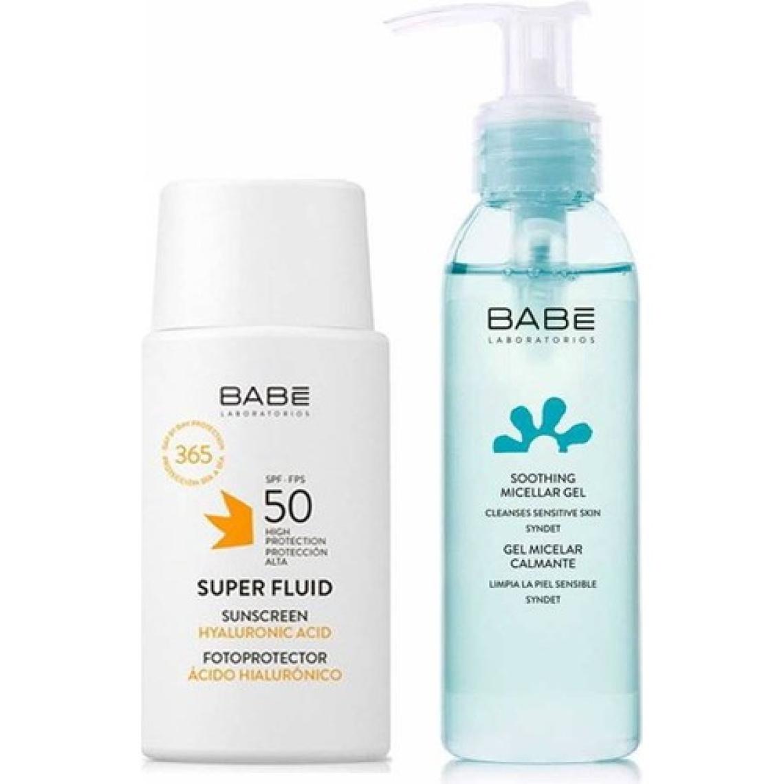 Babe Facial Sunscreen Super Fluid SPF 50 Güneş  Kremi + Micellar Jel 90 ml