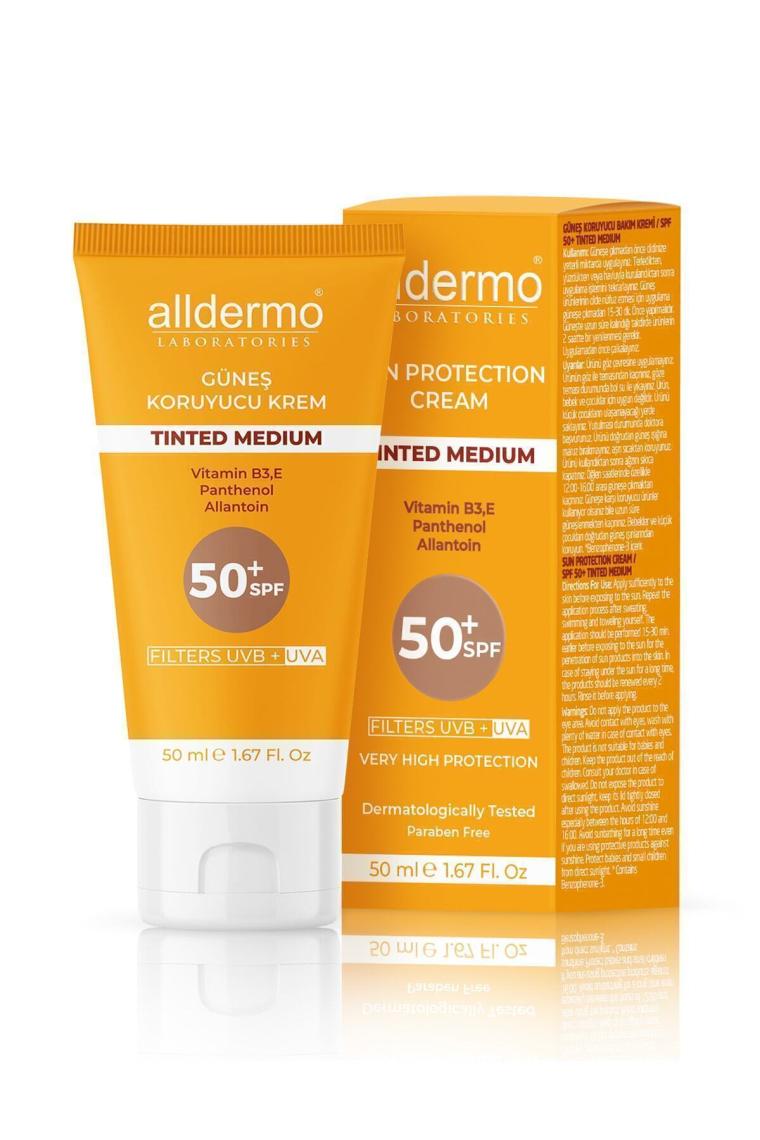 Tinted Medium Güneş Koruyucu Krem Spf 50 50 ml