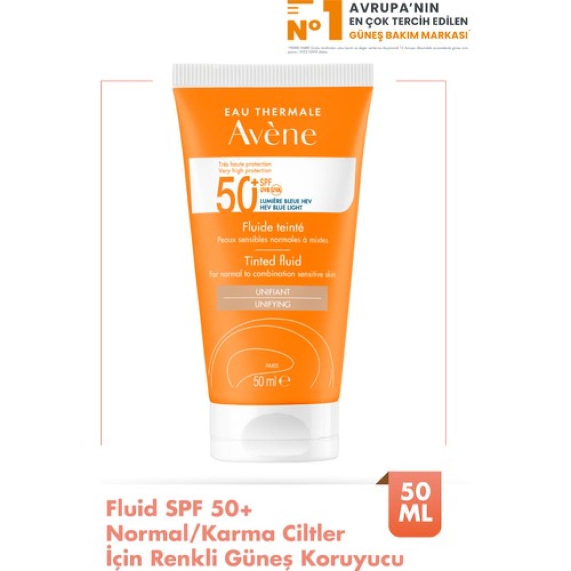 Avene Fragrance-Free Cream Kuru Ciltler İçin Güneş Koruyucu 50 ml