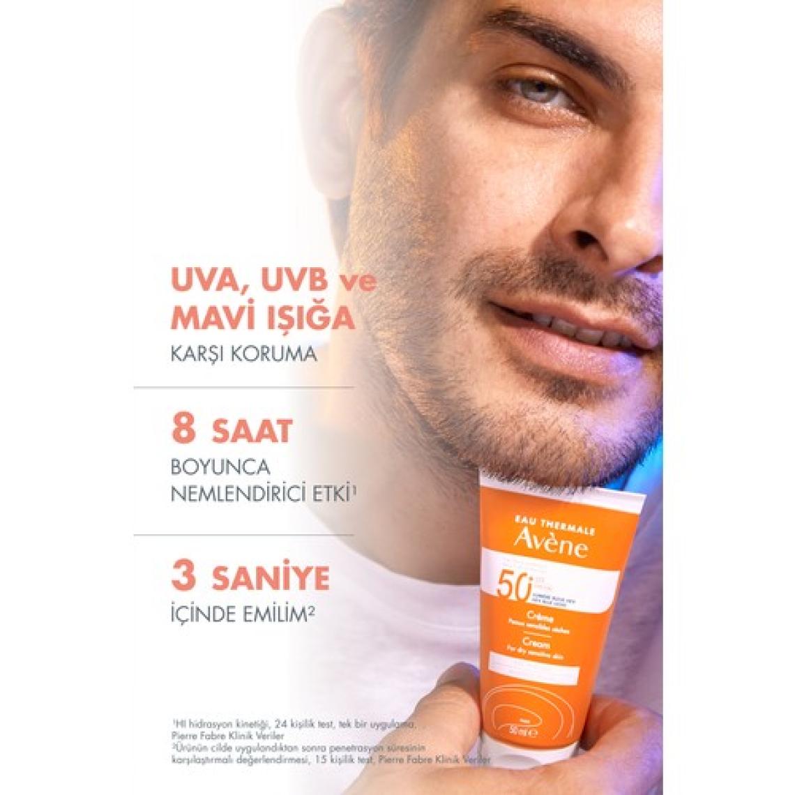 Avene Fragrance-Free Cream Kuru Ciltler İçin Güneş Koruyucu 50 ml