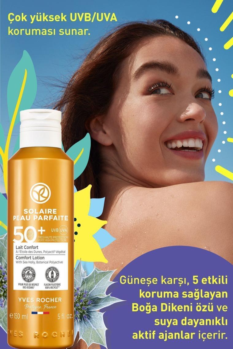 Spf 50 Yüksek Korumalı Yüz & Vücut Güneş Losyonu/solaire Peau Parfaite-150 ml-79530
