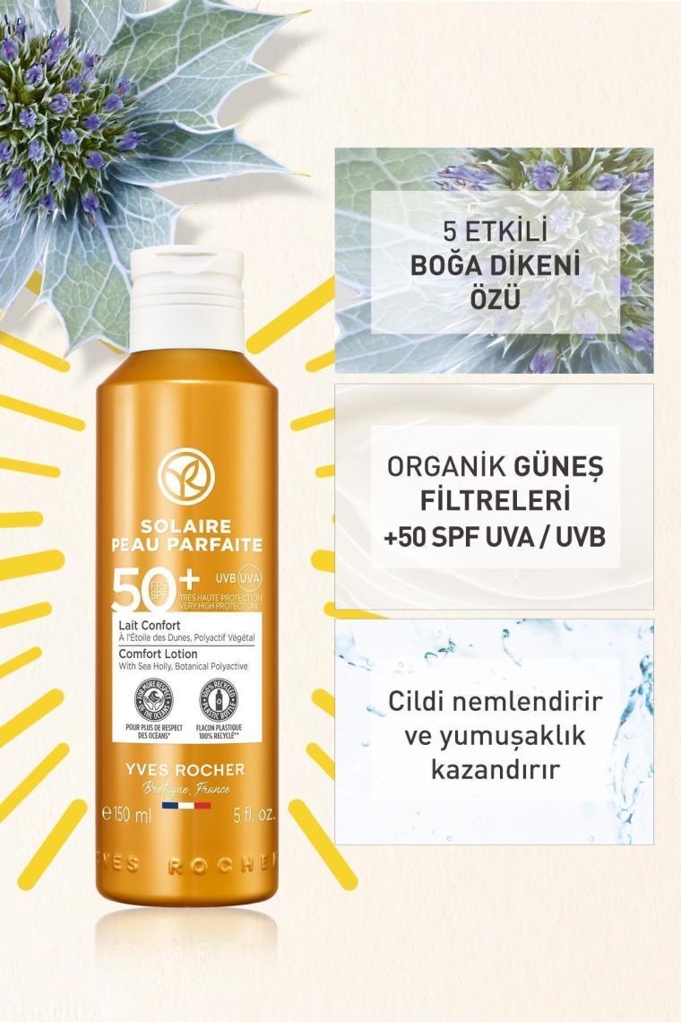 Spf 50 Yüksek Korumalı Yüz & Vücut Güneş Losyonu/solaire Peau Parfaite-150 ml-79530