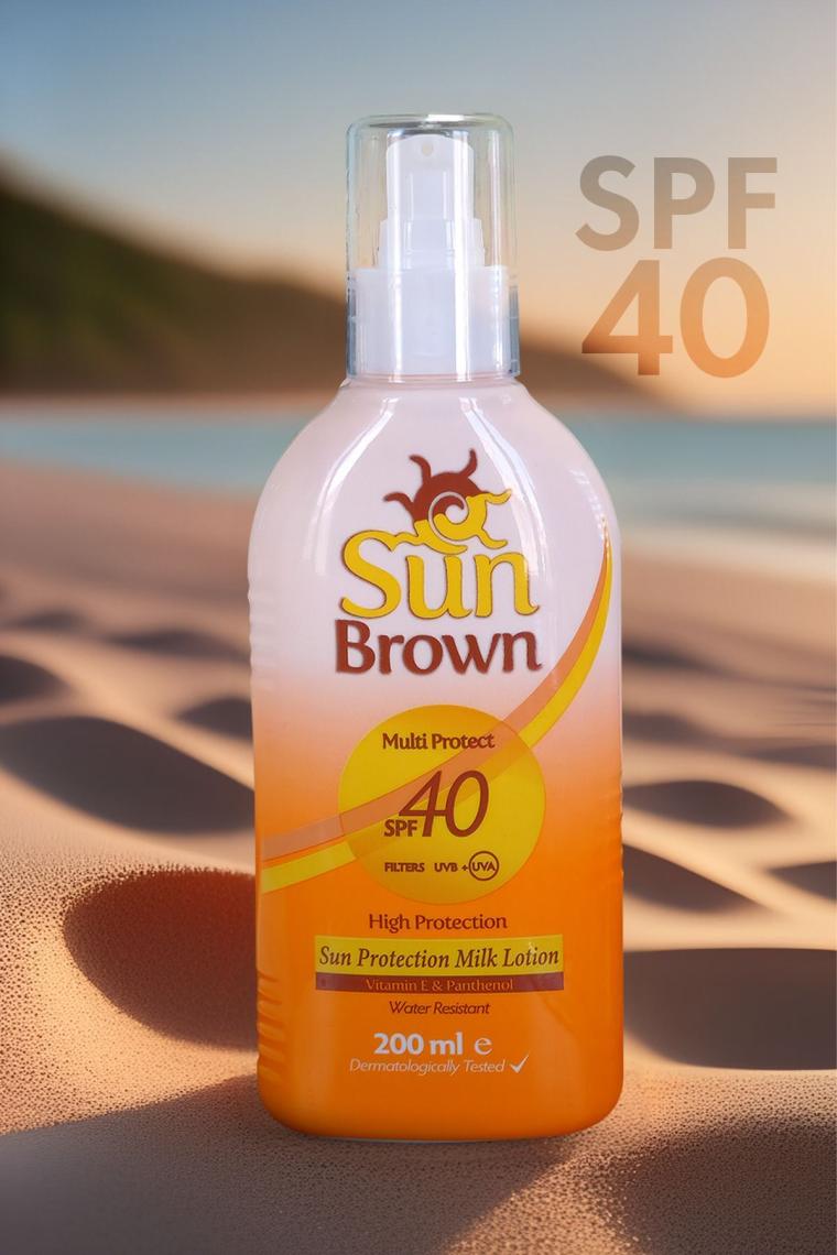 Sun Brown Güneş Koruyucu Losyon Gkf 40 200 Ml