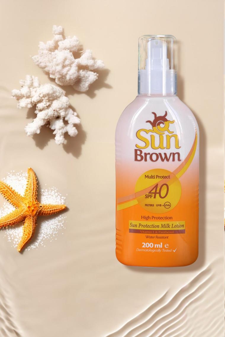 Sun Brown Güneş Koruyucu Losyon Gkf 40 200 Ml