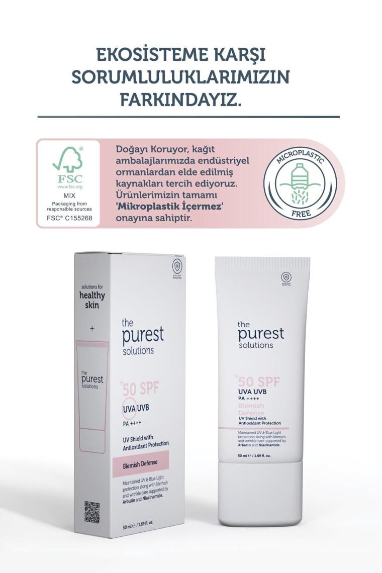 Leke Karşıtı ve Cilt Tonu Eşitleyici Renkli Güneş Koruyucu Krem SPF 50, 50 ml