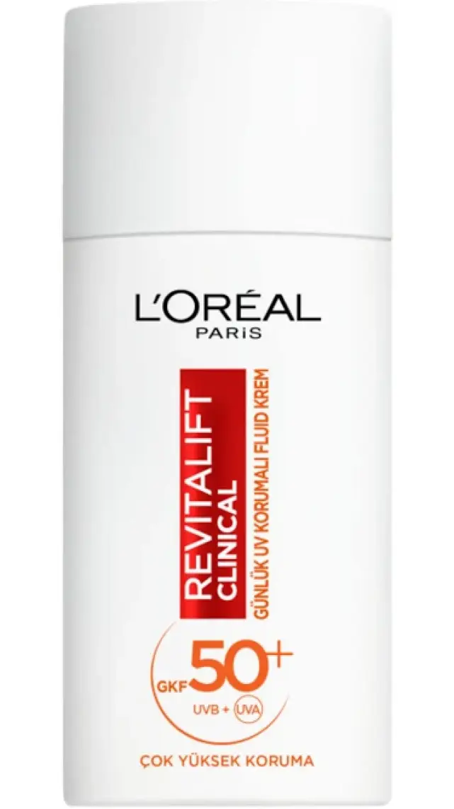 L'Oréal Paris Revitalift Clinical Spf 50+ Günlük Yüksek Uv Korumalı Yüz Güneş Kremi 50ml