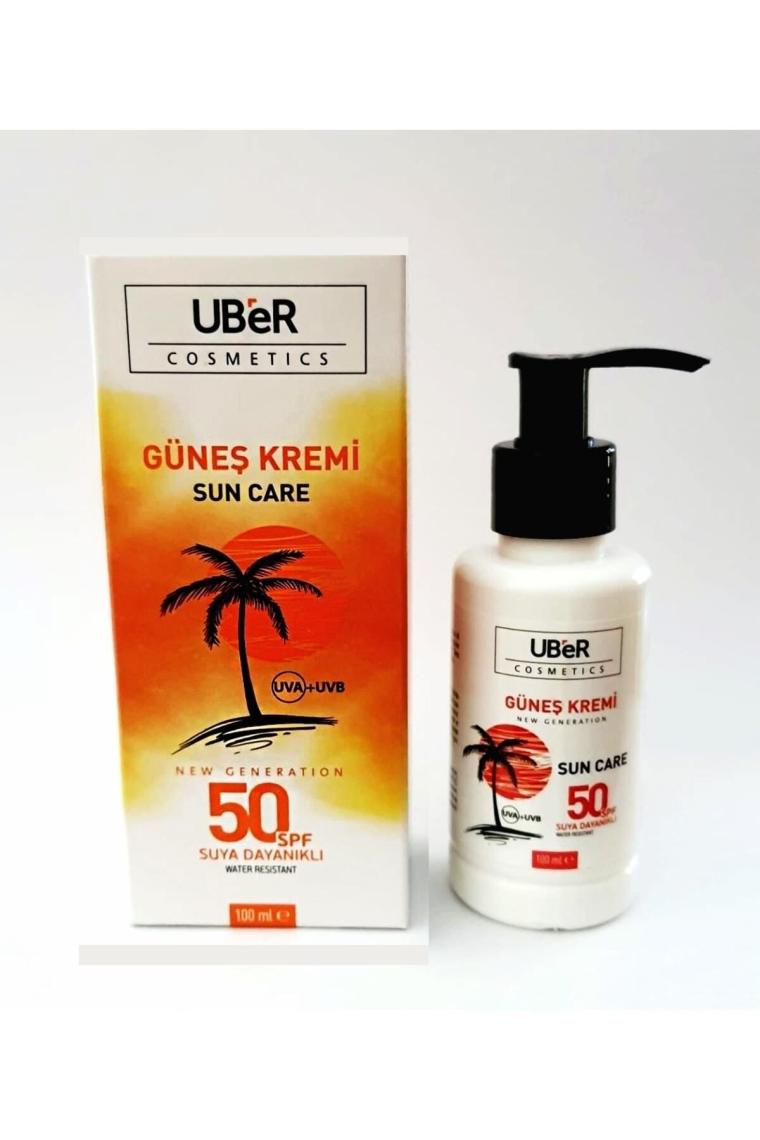 Güneş Kremi Spf50 Suya Dayanıklı 100 ml