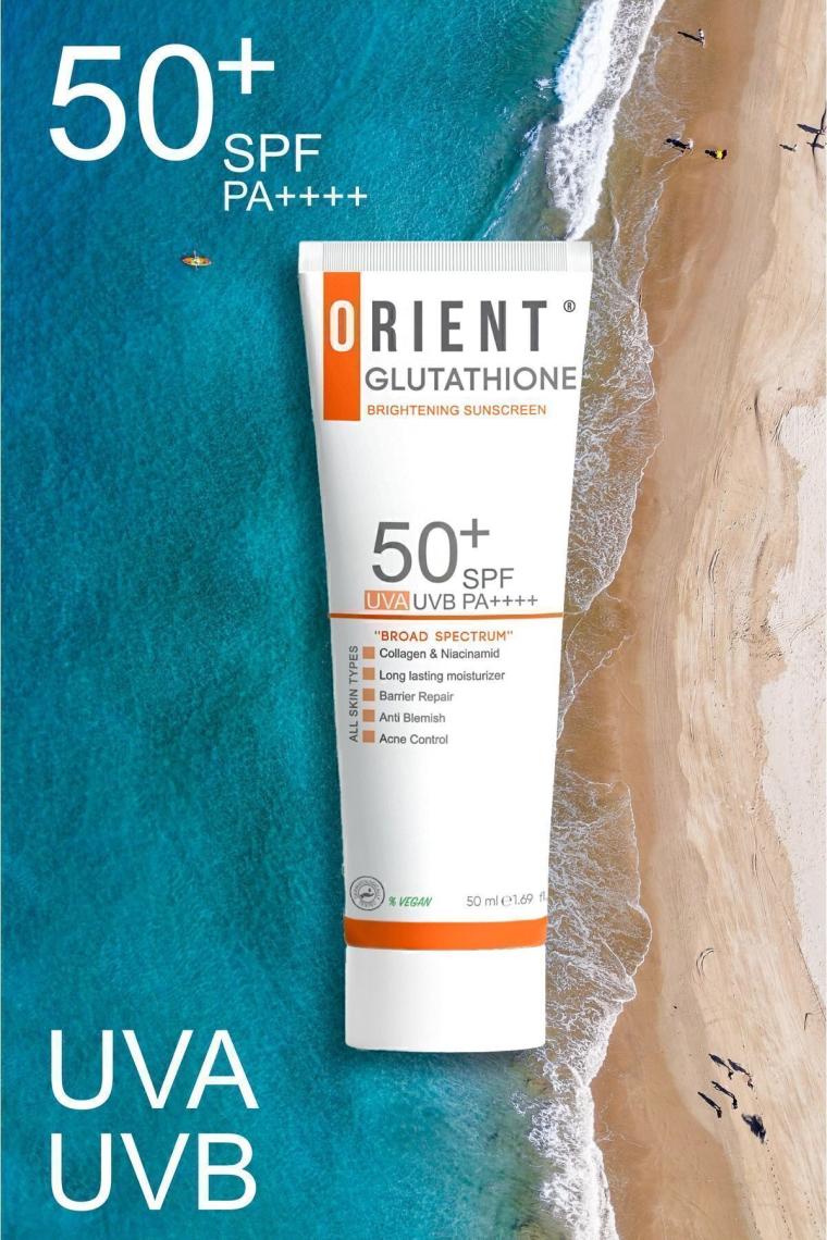 Glutatyonlu Ve Kolajenli Yüksek Koruyuculu Leke Önleyici Spf 50 Güneş Kremi Vegan