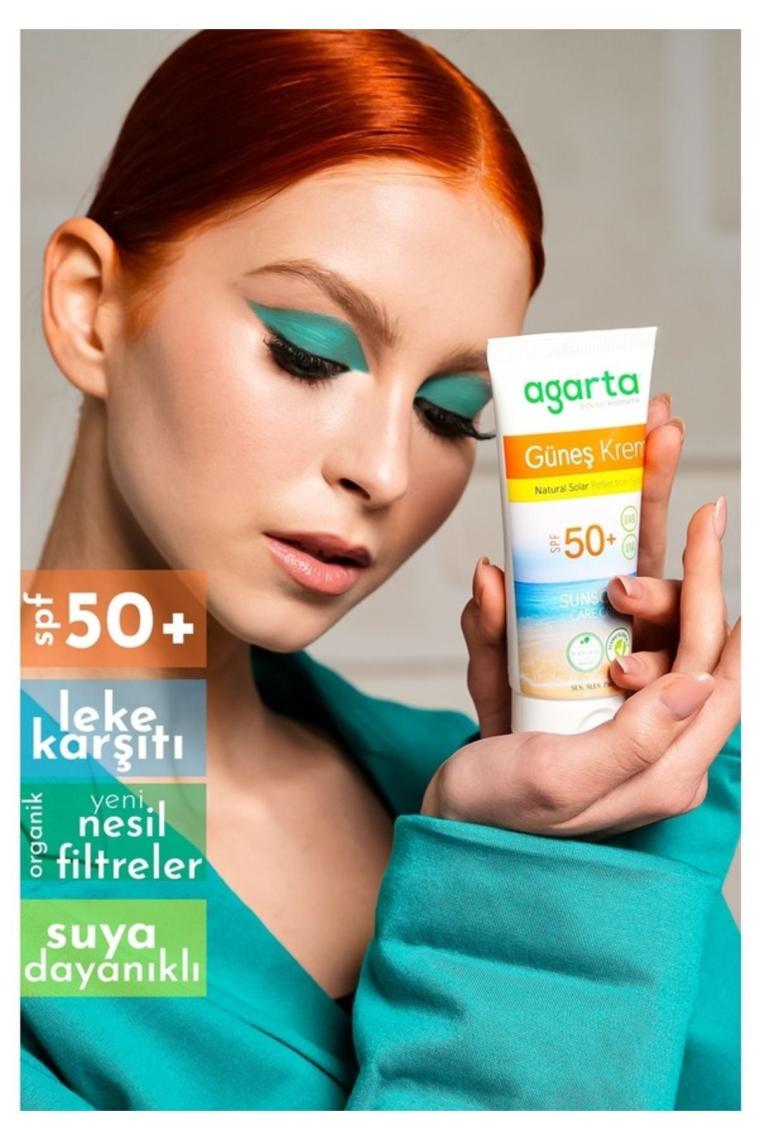 Spf 50 Yüksek Koruma Etkili Aydınlatıcı Ve Nemlendirici Leke Karşıtı Güneş Kremi 100 ml