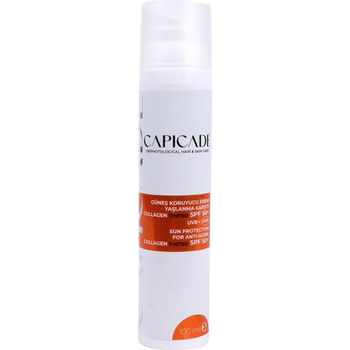 Capicade Spf 50+ Collagen Tinted Güneş Koruyucu Krem 100ML