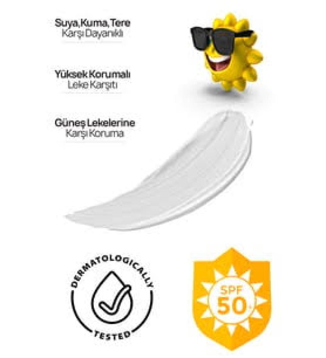 Quality Life Ql Yüz Güneş Kremi Su Bazlı Leke Karşıtı 50+ Spf Hyaluronik Asit ve Collagen 50 ml Uva + Uvb Çok Yüksek Koruma 50 Faktör