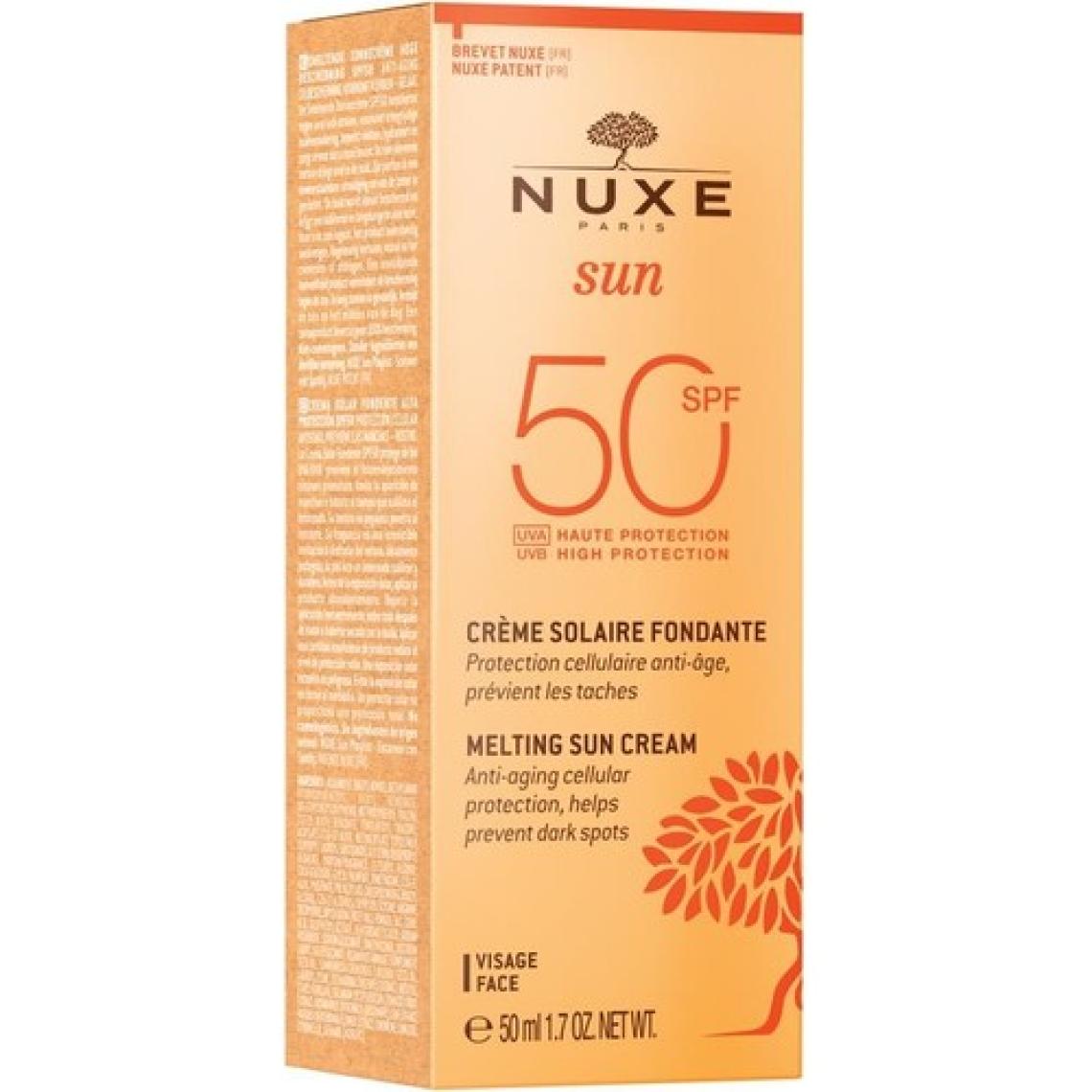 Nuxe Sun Güneş Koruyucu Yüz Kremi 50 SPF 50 ml