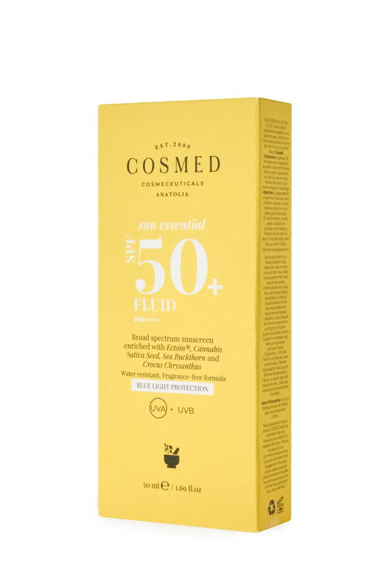 Sun Essential Fluid SPF 50 Tüm Cilt Tipleri için Yüz Güneş Kremi Yeni Nesil Filtreler 50 ml