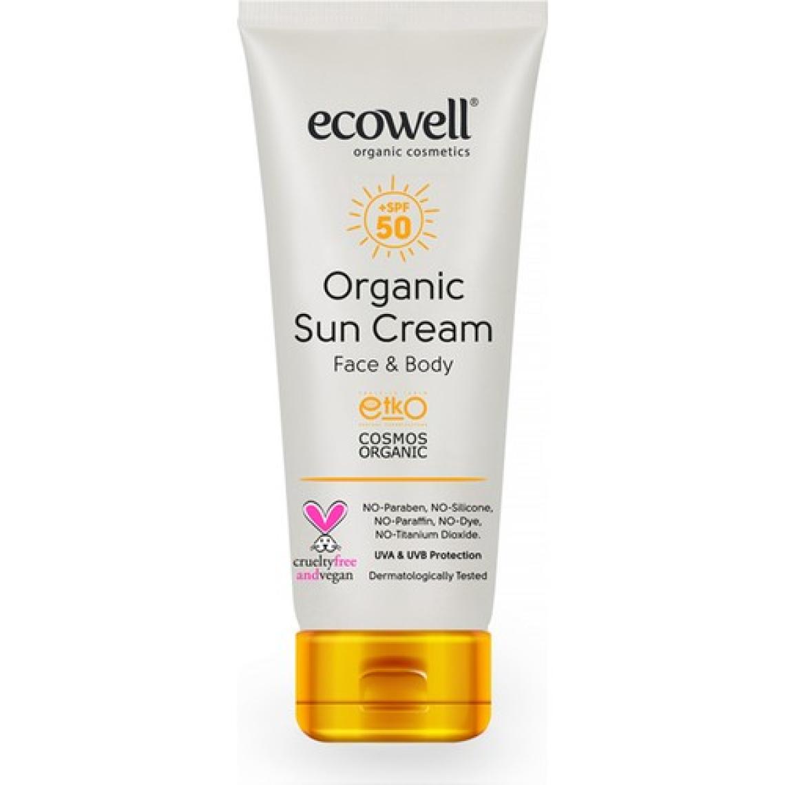 Ecowell Organik Güneş Kremi Seti  50 Spf (Bebek + Yetişkin)