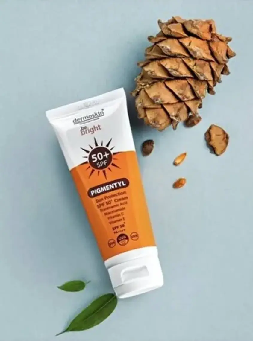 Dermoskin 2'li Be Bright Pigmentyl SPF 50+ | UVA & UVB Koruyucu | Leke Karşıtı Güneş Kremi | 75+75 ml