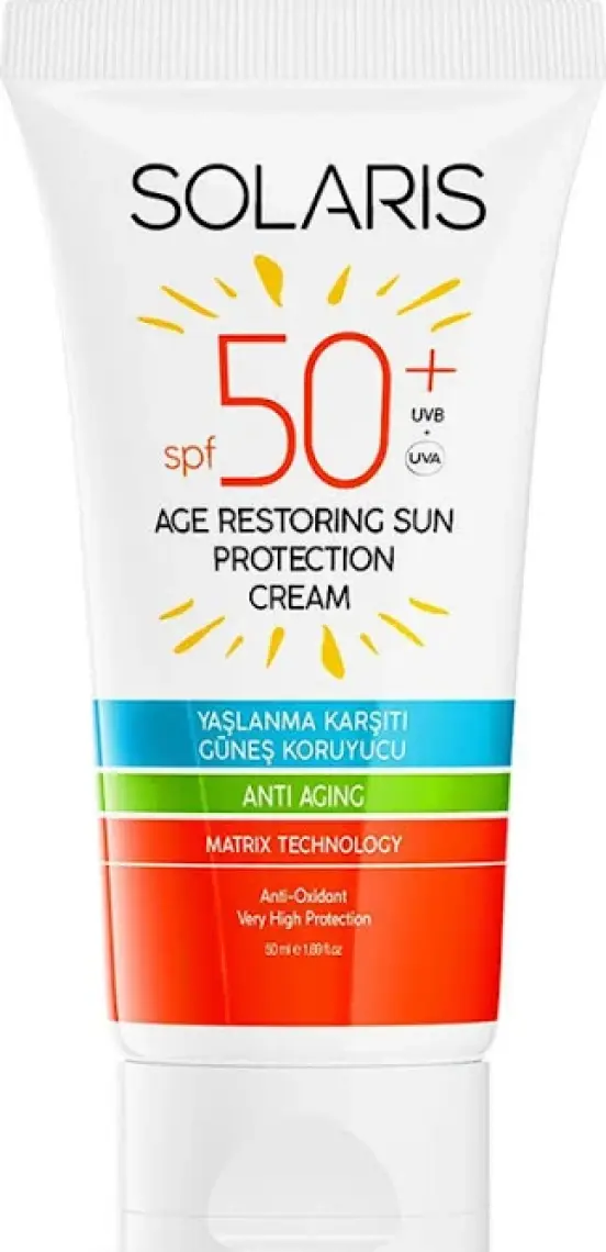 Solaris Güneş Kremi Yaşlanma Karşıtı SPF 50+ ( 50