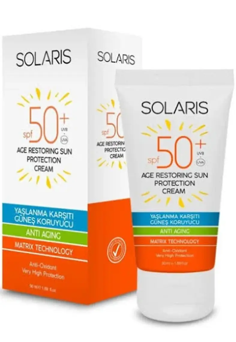 Solaris Güneş Kremi Yaşlanma Karşıtı SPF 50+ ( 50