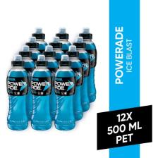Powerade Ice Blast Enerji İçeceği 500 ml - 12'li Paket