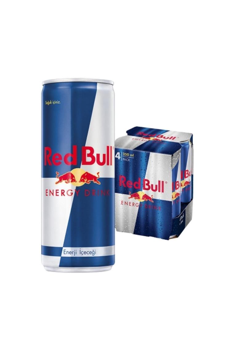 Red Bull 250 ml 4'lü Paket Enerji İçeceği