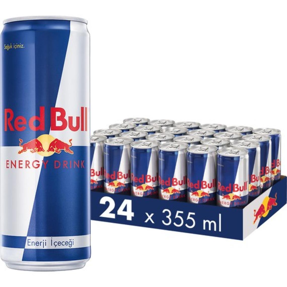 Red Bull 355 ml 24'lü Paket Enerji İçeceği