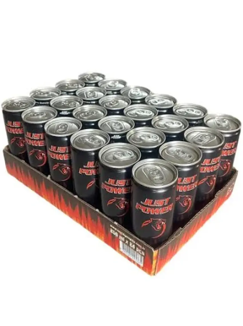 Just Power Enerji İçeceği, 250 ml (24'lü Paket, 24 adet x 250 ml)