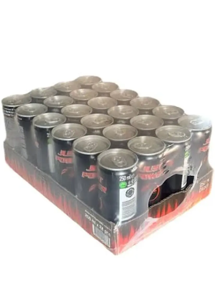 Just Power Enerji İçeceği, 250 ml (24'lü Paket, 24 adet x 250 ml)