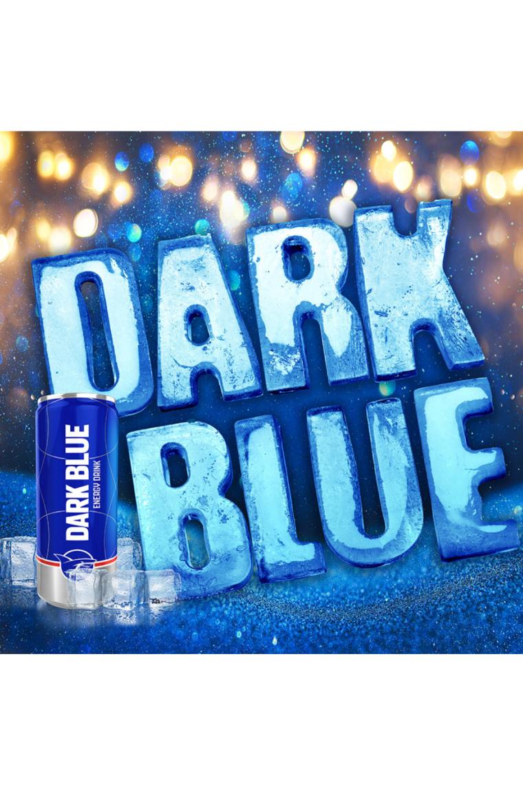 Dark Blue 250 ml 24'lü Paket Enerji İçeceği