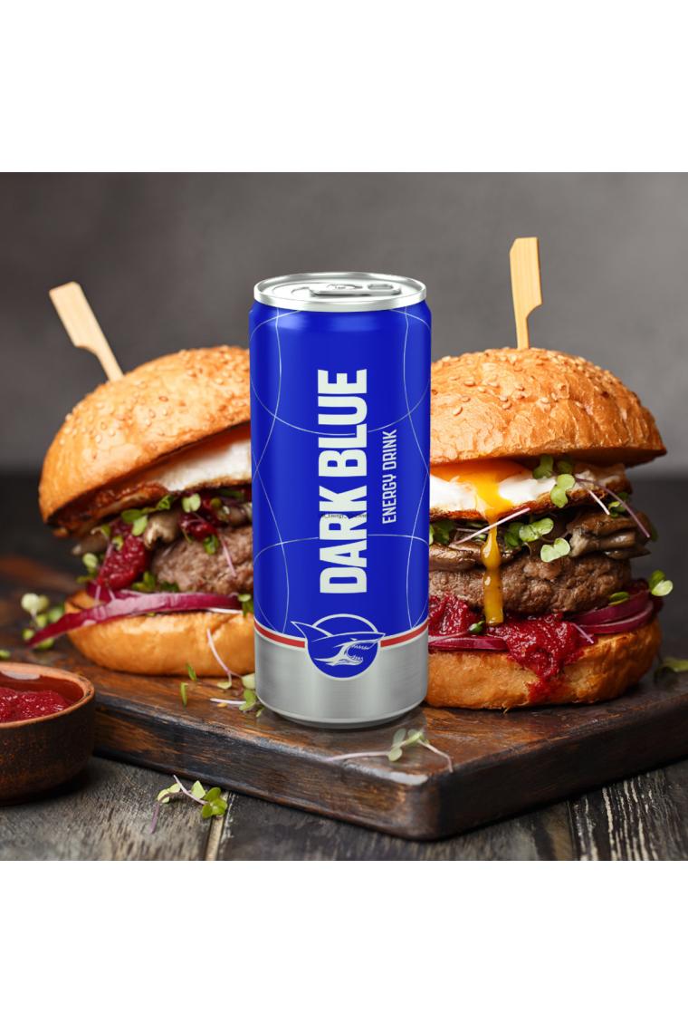 Dark Blue 250 ml 24'lü Paket Enerji İçeceği