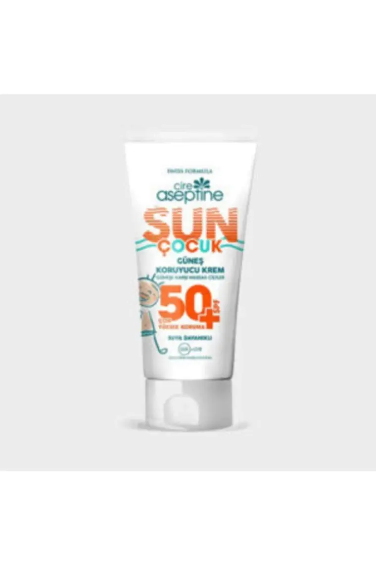 Cire Aseptine Güneş Koruyucu Krem Çocuk 50F 150 ml