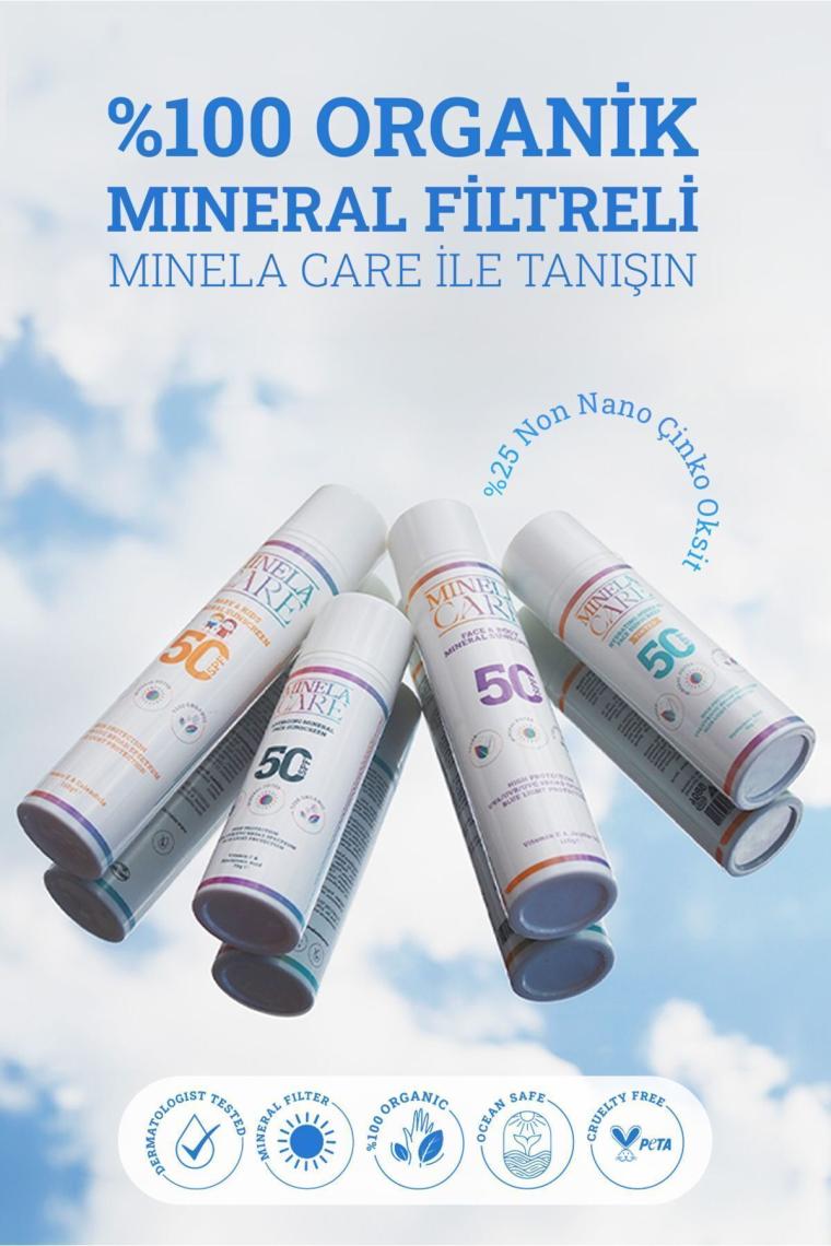 Organik Mineral Filtreli Yüksek Korumalı Bebek Ve Çocuk Güneş Kremi Spf 50 110gr