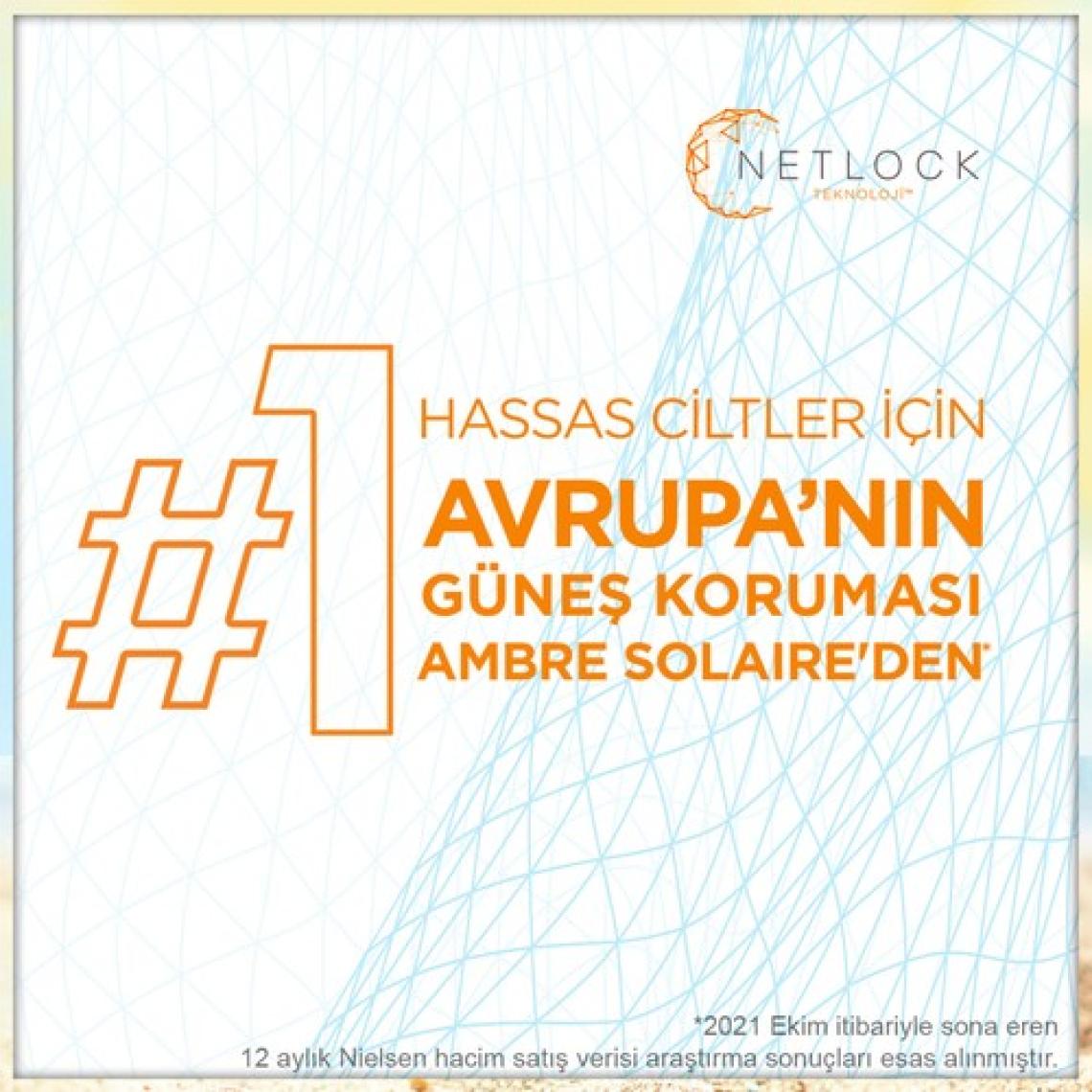 Garnier Ambre Solaire Sensitive Advanced Çocuk Hipoalerjenik Güneş Koruyucu Süt SPF50+ 175ML