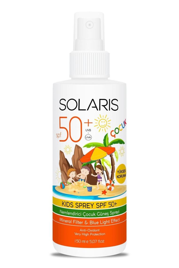 Çocuk Güneş Kremi Sprey Spf 50+ Yüksek Koruma 150 ml