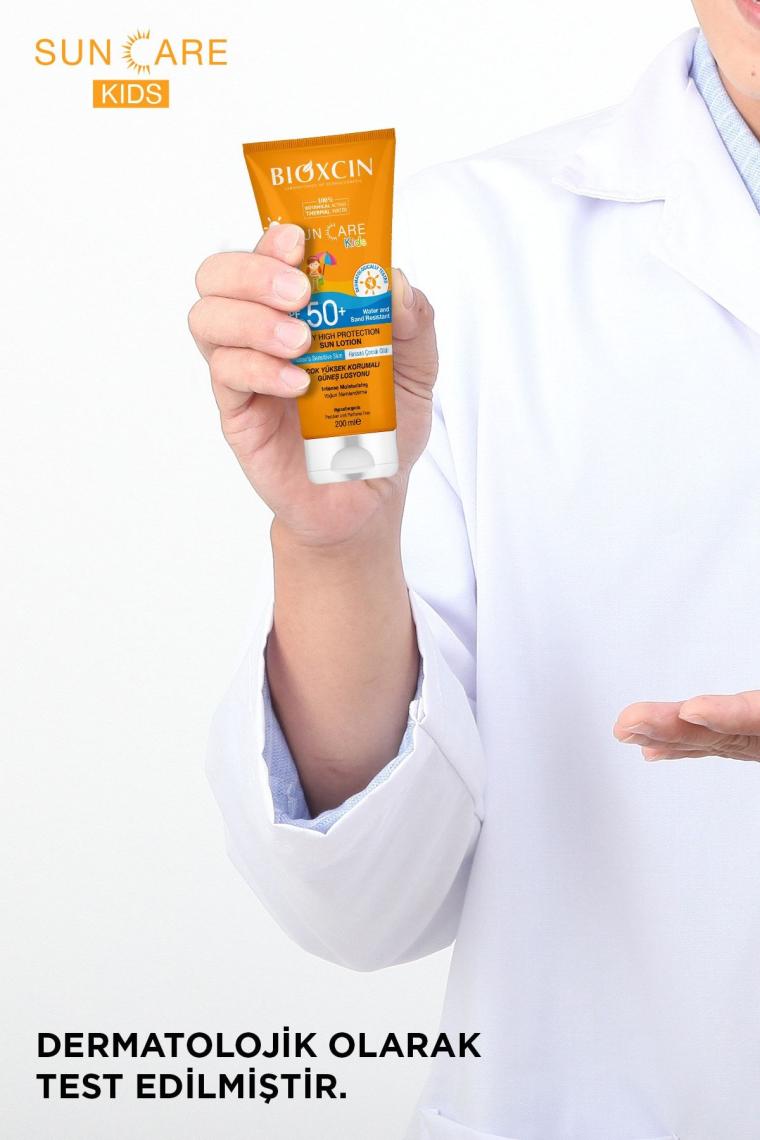 Sun Care Çok Çok Yüksek Korumalı Çocuk Güneş Kremi 50 Spf - % 100 Botanik Aktif 200 ml