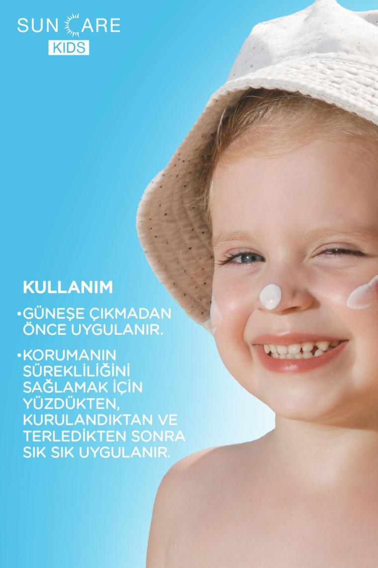 Sun Care Çok Çok Yüksek Korumalı Çocuk Güneş Kremi 50 Spf - % 100 Botanik Aktif 200 ml