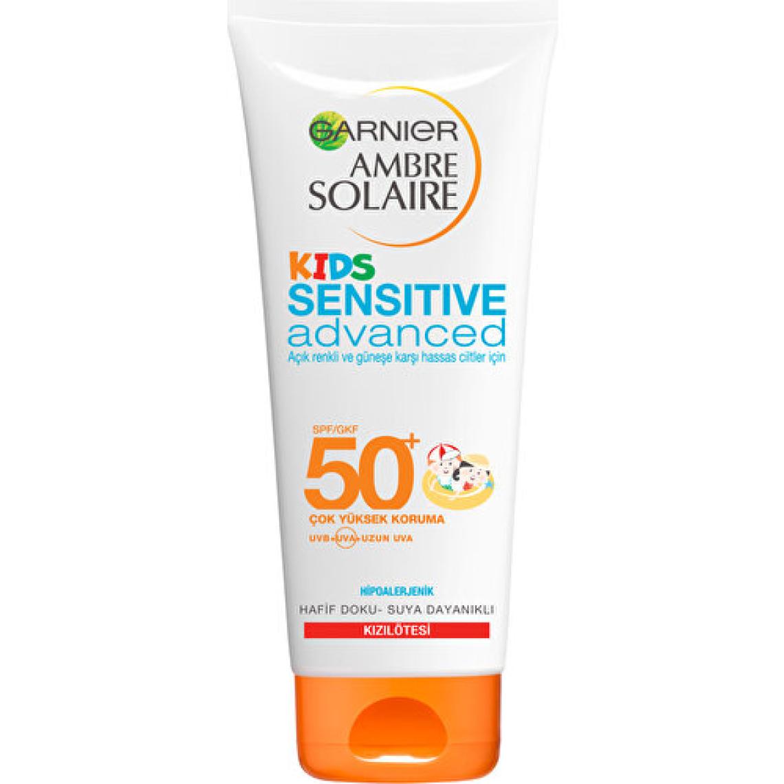 Garnier Ambre Solaire Sensitive Advanced Çocuk Sütü GKF50+200 Ml