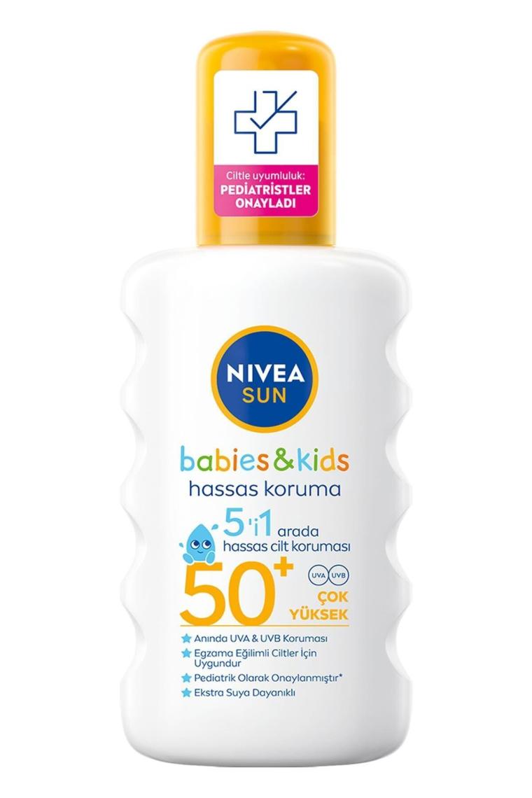Sun Bebek Spf50 Koruma & Bakım Hassas Cilt Çocuk Güneş Spreyi 200ml 4005900253330