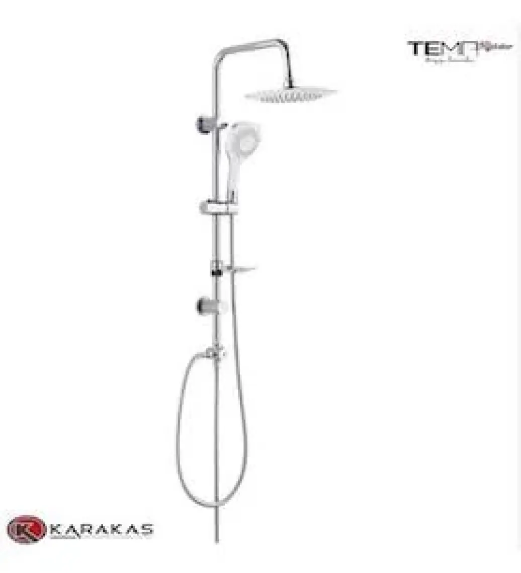Tema Rain Bianco 3+1 Fonksiyonlu Tepe Duş Seti 53276