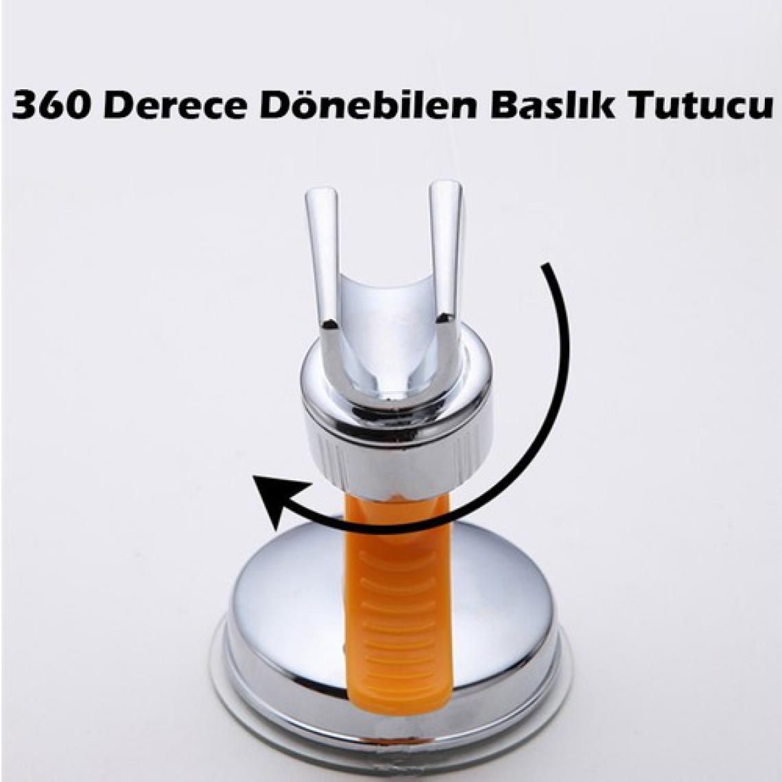Mayaglory Vantuzlu Duş Mafsalı Extra Kuvvetli Vakumlu Mafsal Duş Başlığı Askısı