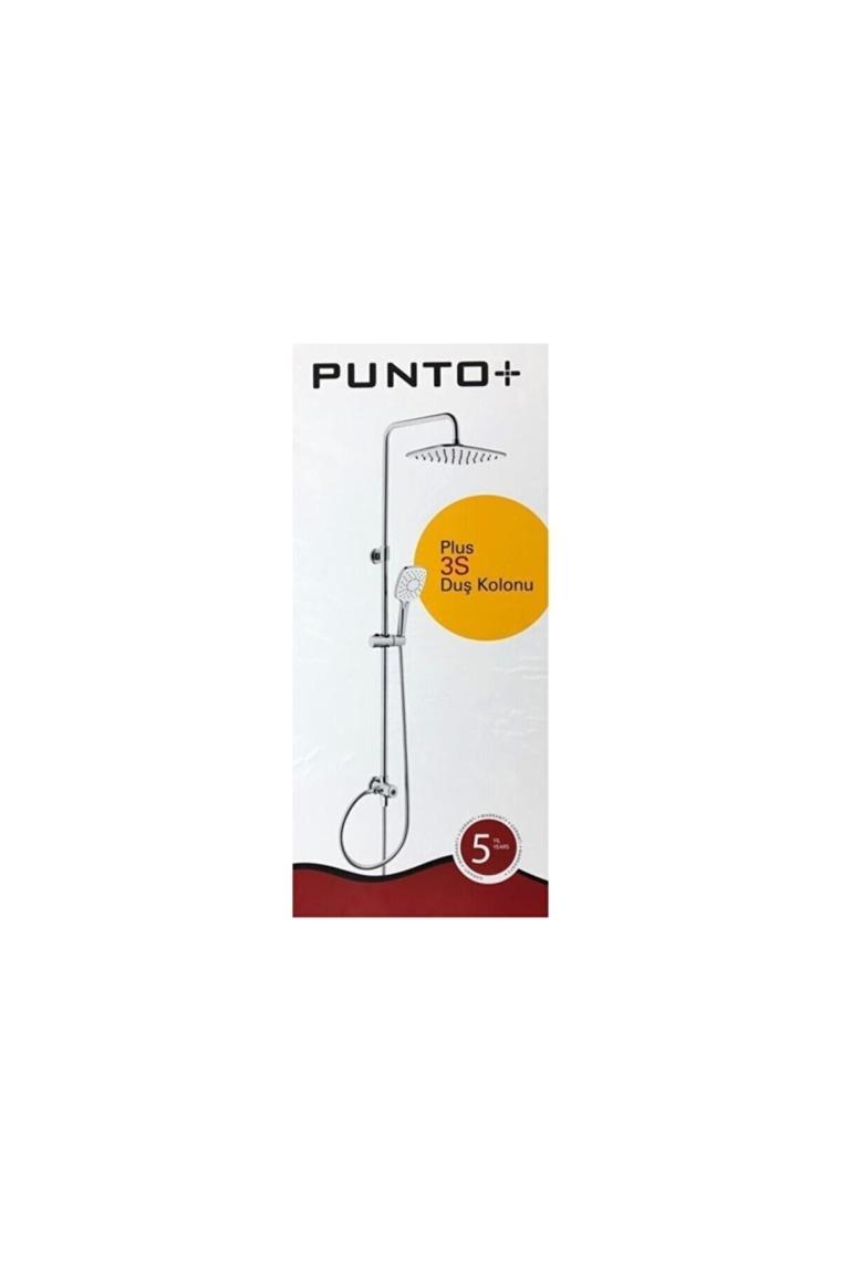Punto Plus A45739 3S Kare Tepe Duş Kolonu