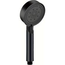 Berev Duş Başlığı Siyah 5 Fonksiyonlu Slim Duş Başlığı