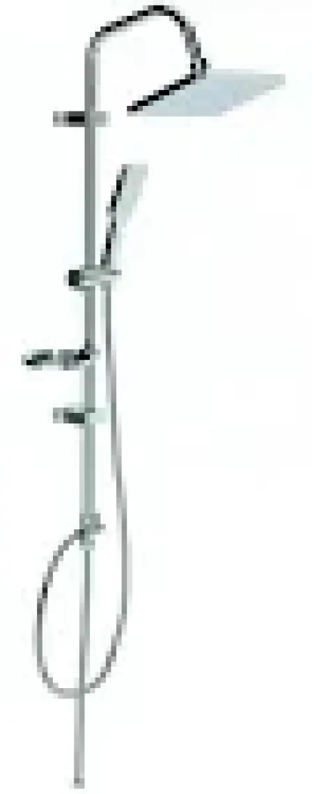 Creavit SH630 Tepe Duş Sistemi (Kendinden Temizleyici Kare)